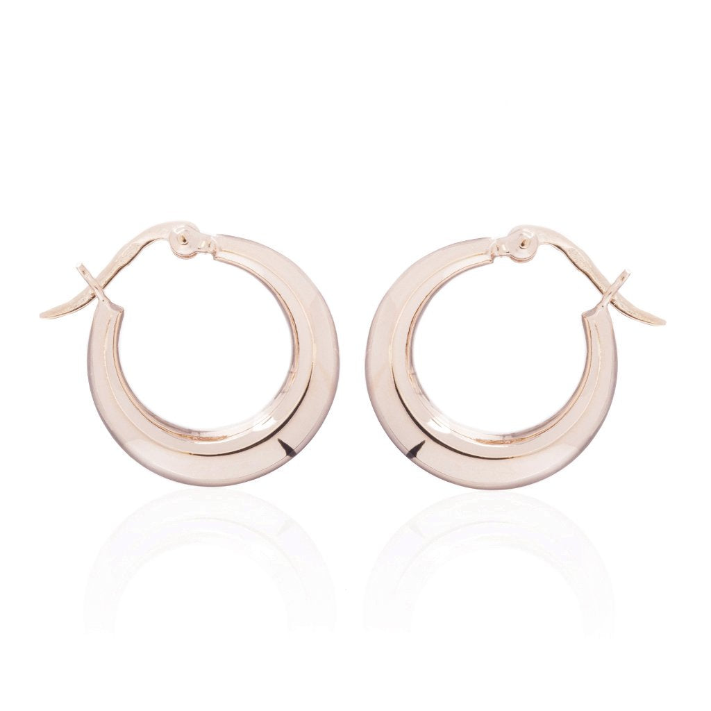  - Hring Earrings, Rose Gold - Grimfrost.com